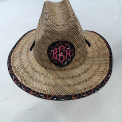 BLOOPER KIDS: Monogrammed Kids Straw Hat