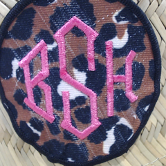 BLOOPER KIDS: Monogrammed Kids Straw Hat
