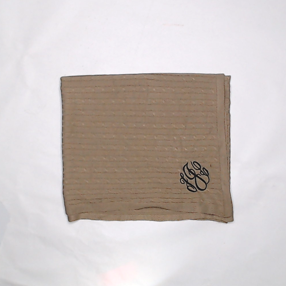 BLOOPER CLOTHING: Monogrammed Poncho