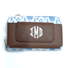 BLOOPER ACCESSORY: Monogrammed Phone Wallet Wristlet