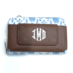 BLOOPER ACCESSORY: Monogrammed Phone Wallet Wristlet