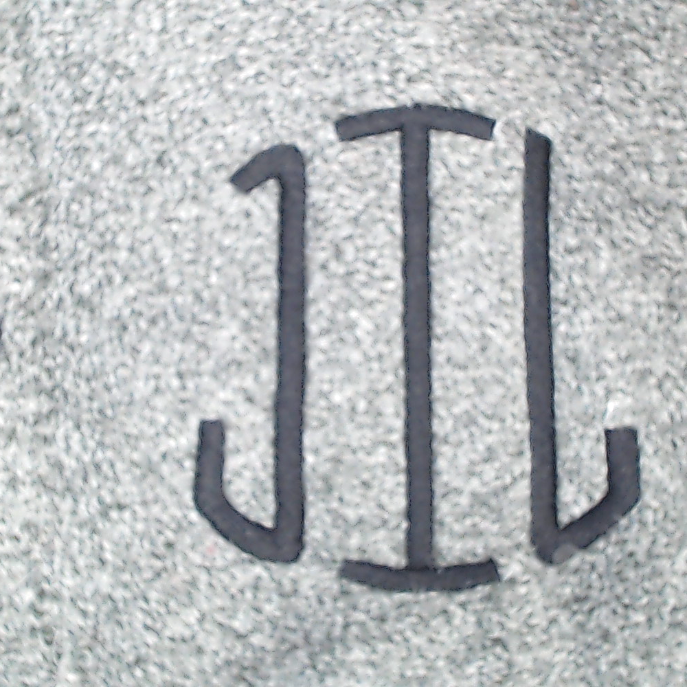 BLOOPER CLOTHING: Monogrammed Fleece Pullover