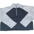 BLOOPER CLOTHING: Monogrammed Colorblock Quarter Zip Pullover