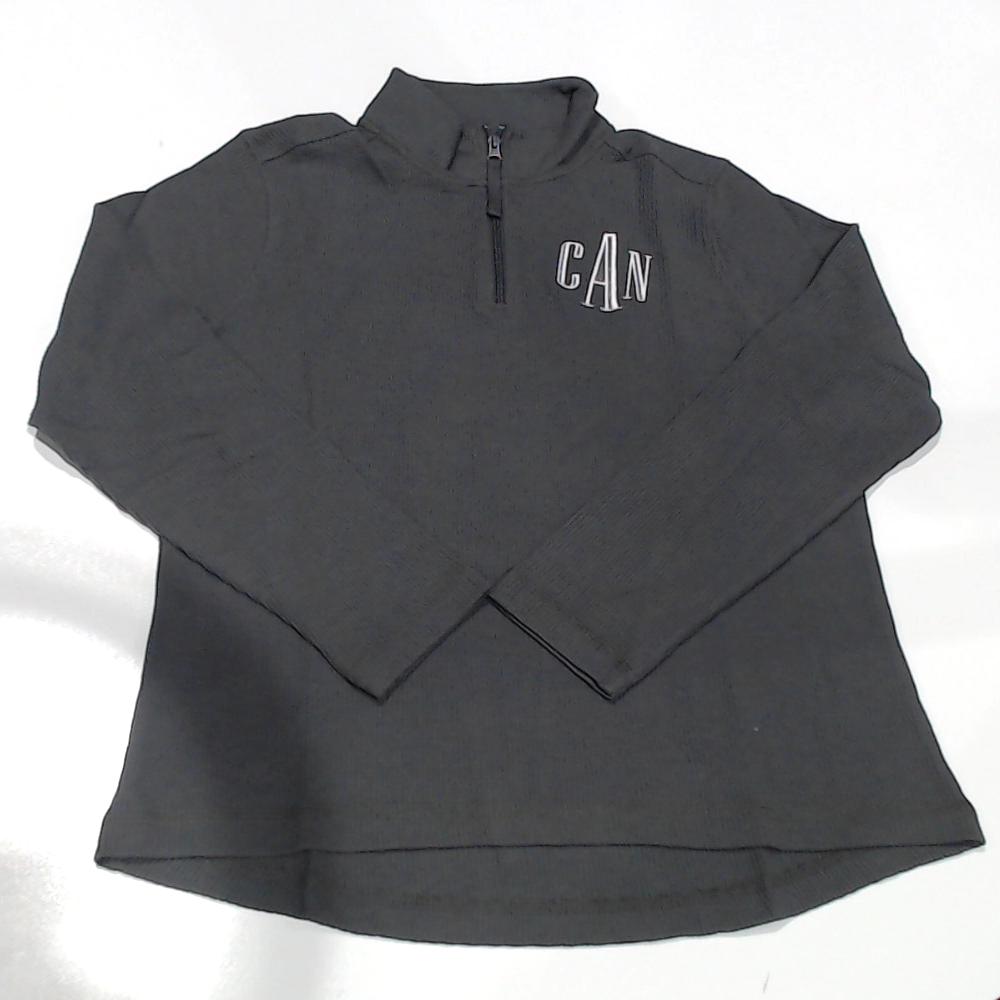 BLOOPER CLOTHING: Monogrammed Lightweight Waffle Quarter Zip Pullover