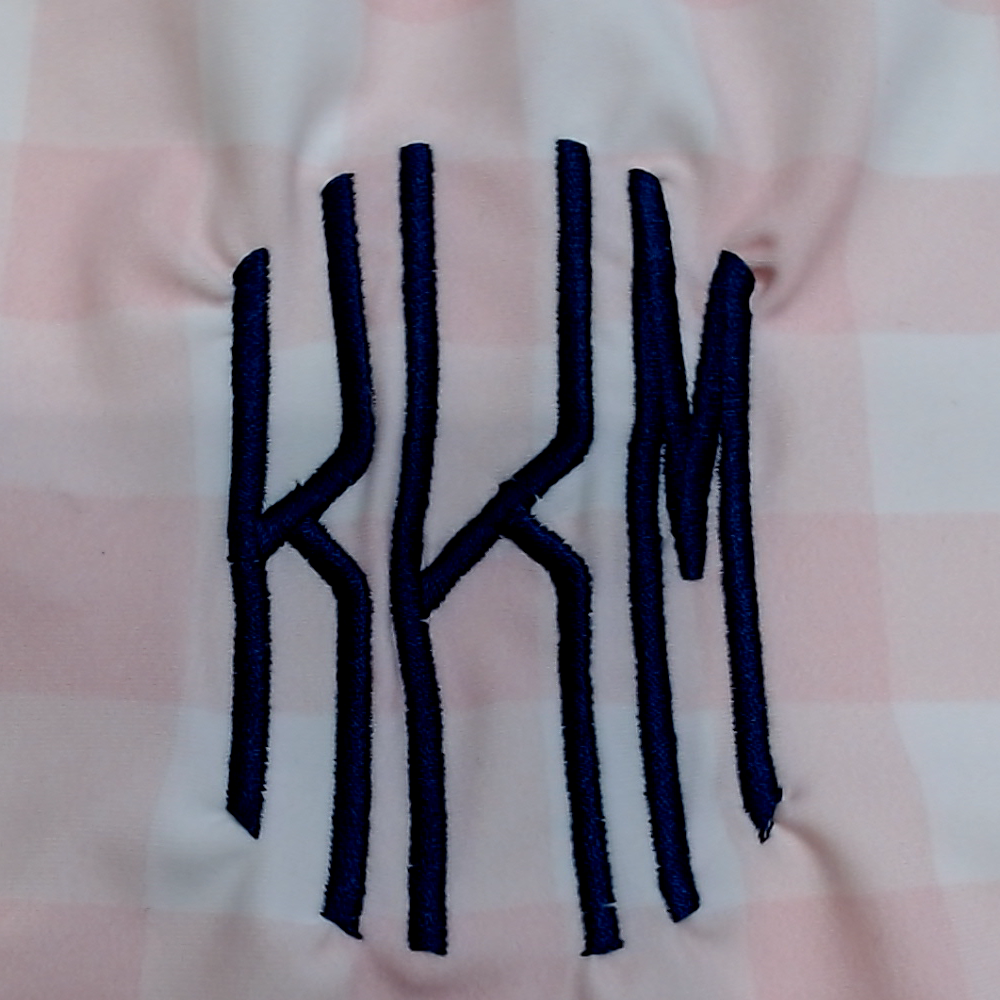 BLOOPER SWIM: Monogrammed Sarong