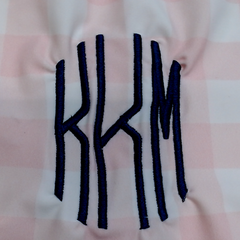 BLOOPER SWIM: Monogrammed Sarong