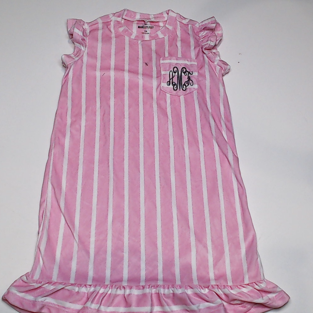 BLOOPER KIDS: Monogrammed Girls Nightgown