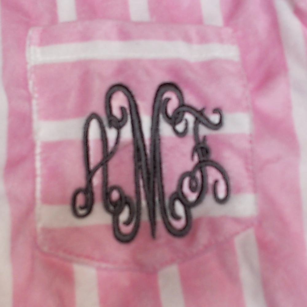 BLOOPER KIDS: Monogrammed Girls Nightgown