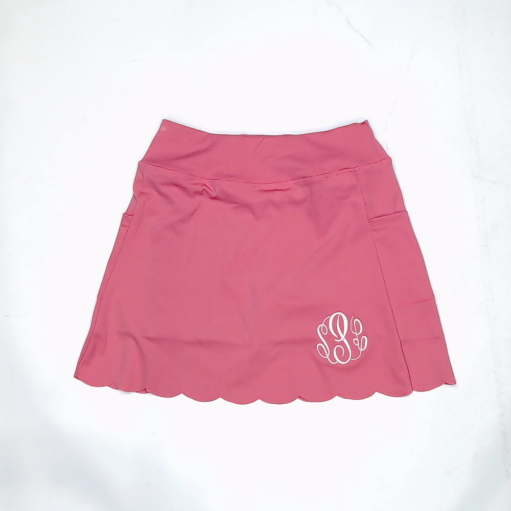 BLOOPER KIDS: Monogrammed Girls Skort