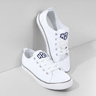 Monogrammed Sneakers | White
