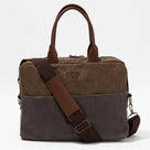 Personalized Messenger Bag | Brown