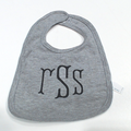 BLOOPER KIDS: Monogrammed Baby Bib