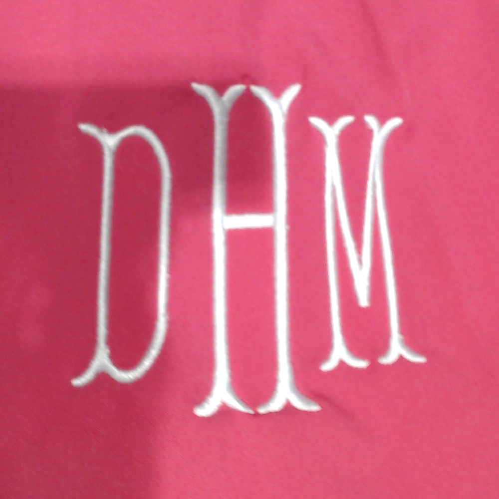 BLOOPER CLOTHING: Monogrammed Ric Rac Dress