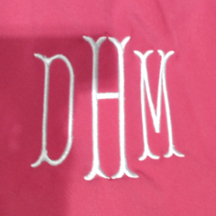 BLOOPER CLOTHING: Monogrammed Ric Rac Dress
