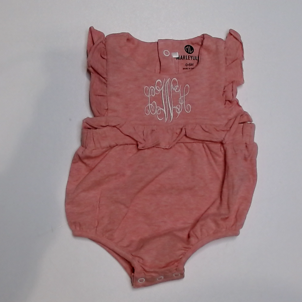 BLOOPER KIDS: Monogrammed Baby Soft Jersey Bubble