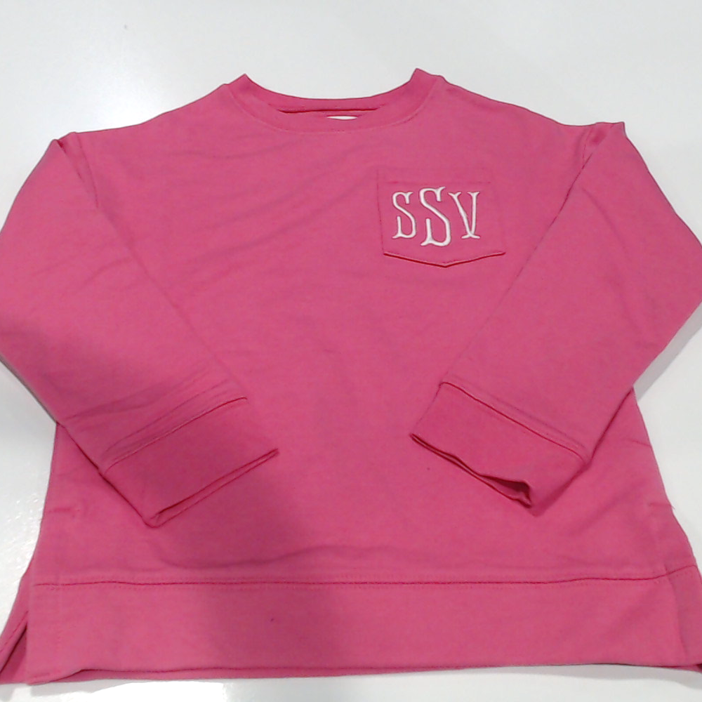 BLOOPER KIDS: Monogrammed Kids Crewneck Sweatshirt