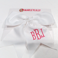 BLOOPER KIDS: Monogrammed Girls Hair Bow