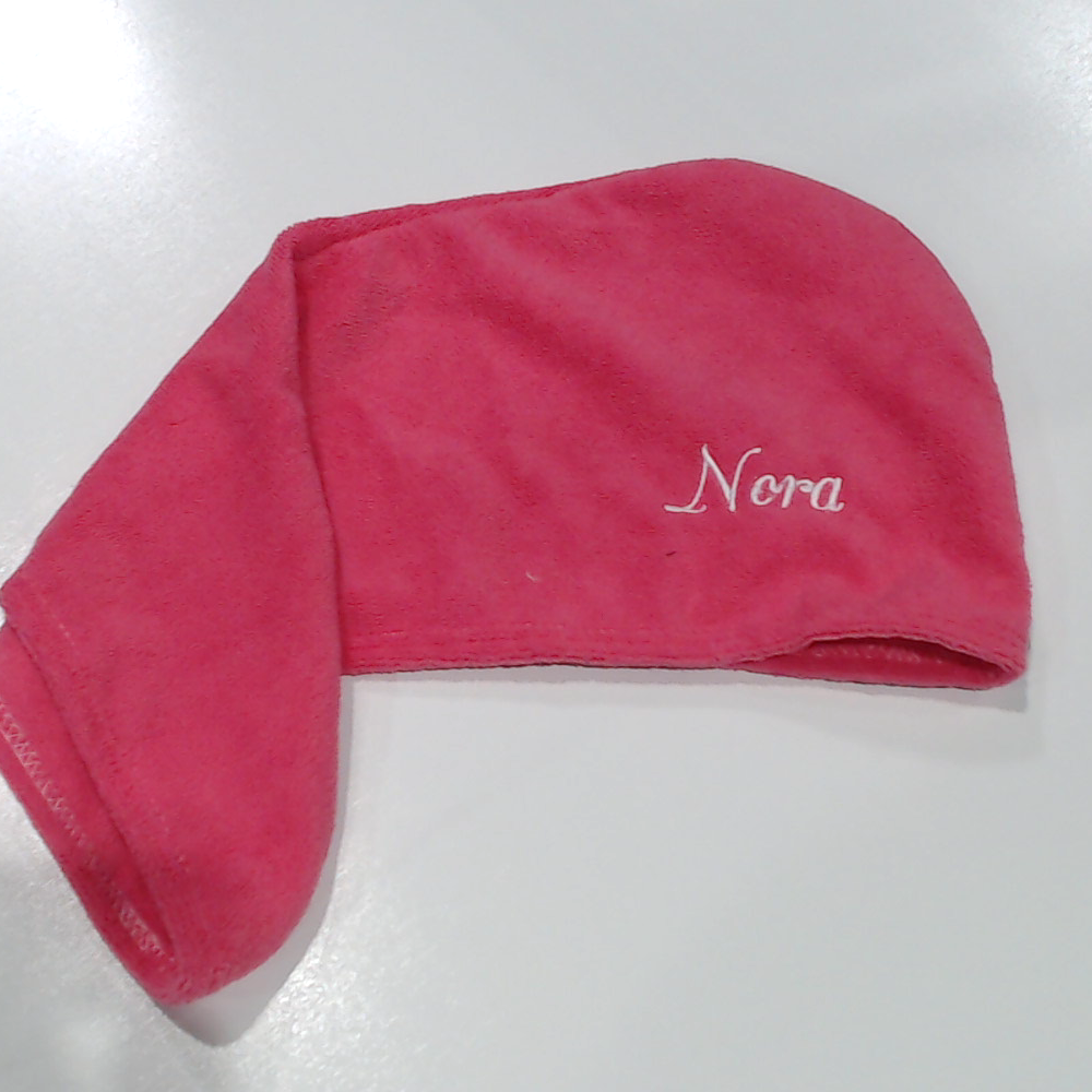 BLOOPER ACCESSORY: Monogrammed Hair Towel Wrap