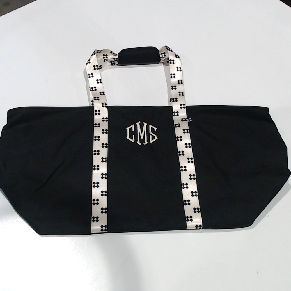 BLOOPER BAG: Monogrammed Extra Large Tote Bag