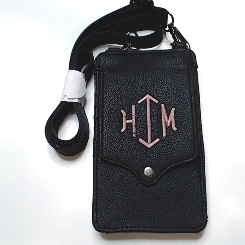 BLOOPER ACCESSORY: Monogrammed Phone Crossbody