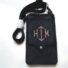 BLOOPER ACCESSORY: Monogrammed Phone Crossbody