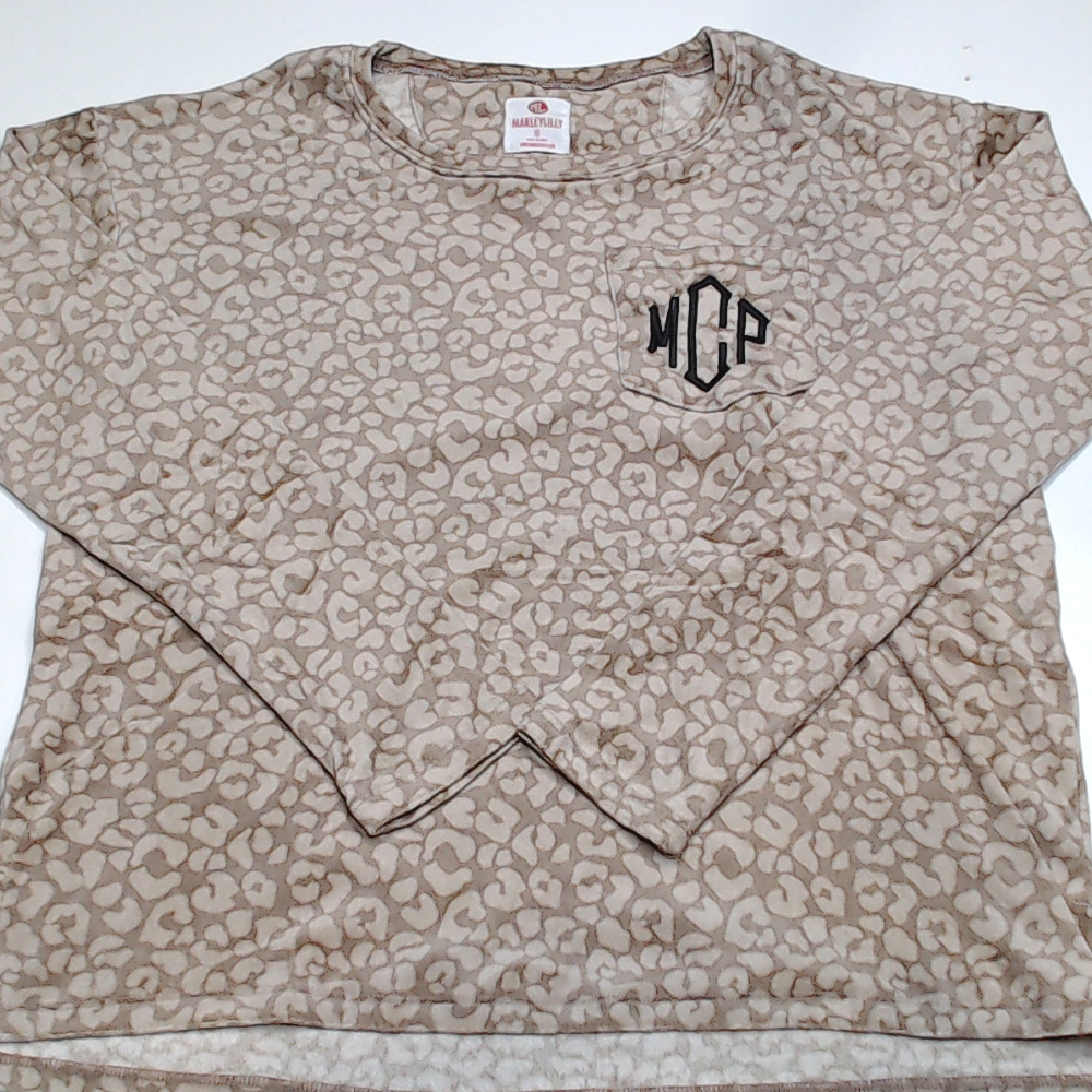 BLOOPER CLOTHING: Monogrammed Softspun Lounge Shirt