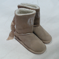 BLOOPER KIDS: Monogrammed Kids Sherpa Tie Booties