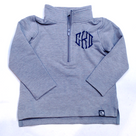 BLOOPER KIDS: Monogrammed Kids Pullover Sweatshirt