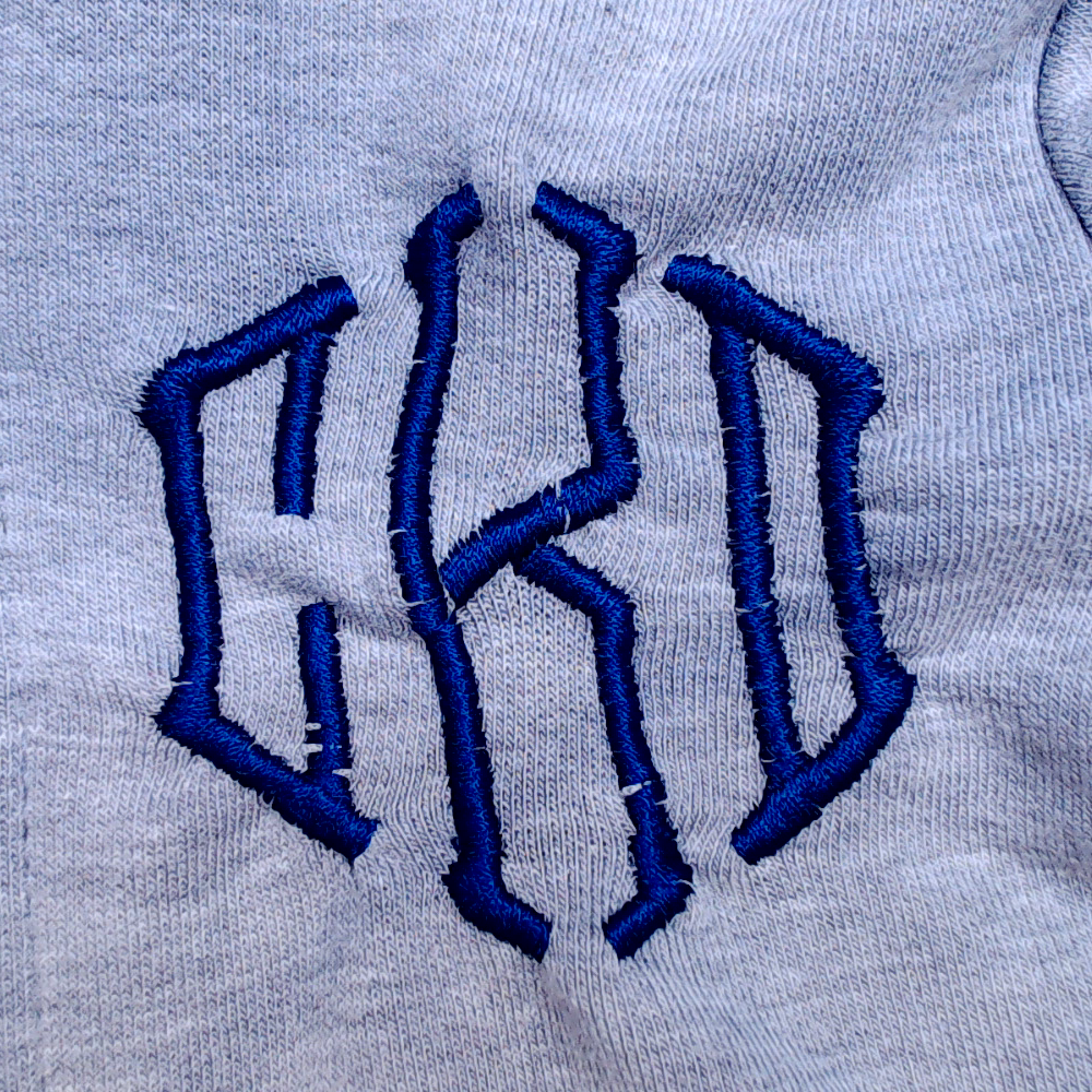 BLOOPER KIDS: Monogrammed Kids Pullover Sweatshirt