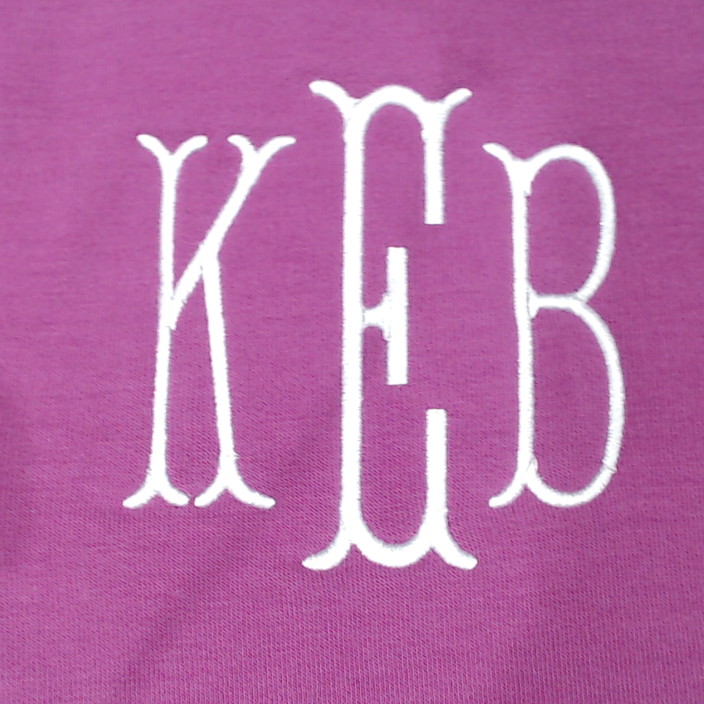 BLOOPER CLOTHING: Monogrammed Pullover