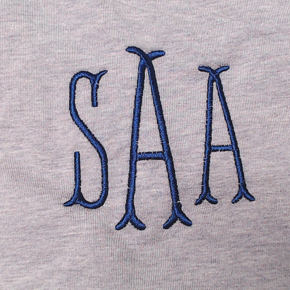 BLOOPER CLOTHING: Monogrammed Lightweight Sweatshirt
