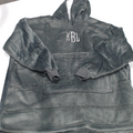 BLOOPER CLOTHING: Monogrammed Blanket Hoodie