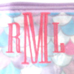 BLOOPER BAG: Monogrammed Seashell Bag