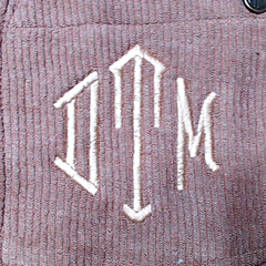 BLOOPER CLOTHING: Monogrammed Shirt Jacket