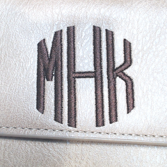 BLOOPER ACCESSORY: Monogrammed Phone Wallet Wristlet