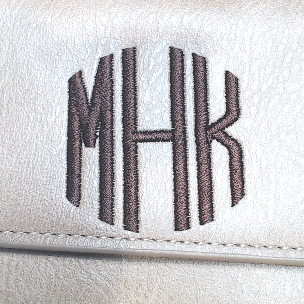 BLOOPER ACCESSORY: Monogrammed Phone Wallet Wristlet