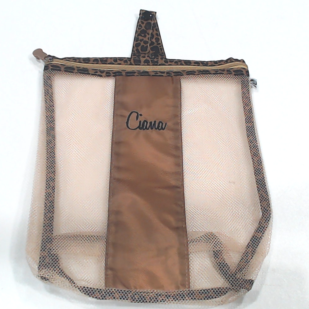 BLOOPER BAG: Monogrammed Shower Bag