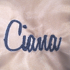 BLOOPER BAG: Monogrammed Shower Bag