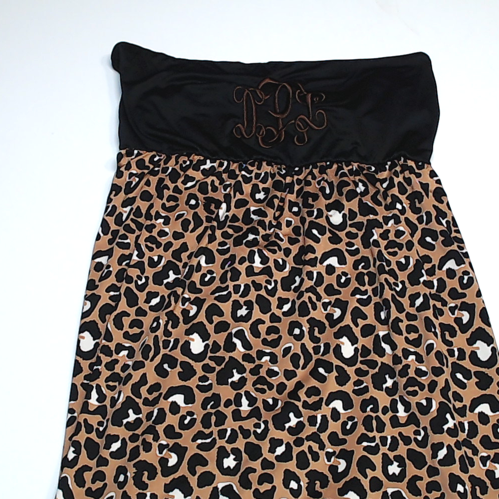 BLOOPER SWIM: Monogrammed Beach Cover Up