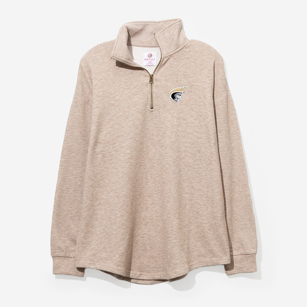 Anderson Trojans Heathered Fleece Pullover WBG