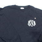 BLOOPER CLOTHING: Monogrammed Crewneck Sweatshirt
