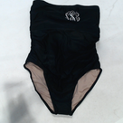 BLOOPER SWIM: Monogrammed One Piece Bathing Suit