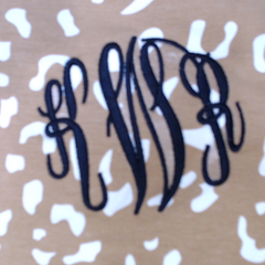 BLOOPER CLOTHING: Monogrammed Lightweight Sweatshirt