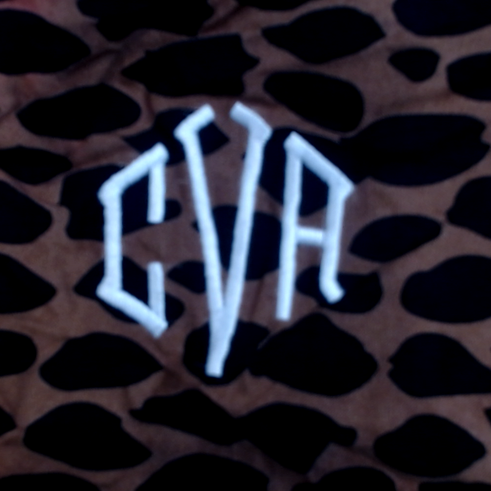 BLOOPER CLOTHING: Monogrammed Duster
