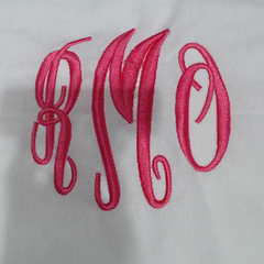 BLOOPER ACCESSORY: Monogrammed Scalloped Pillow Sham