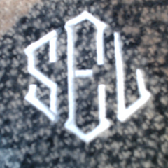 BLOOPER CLOTHING: Monogrammed Plaid Poncho
