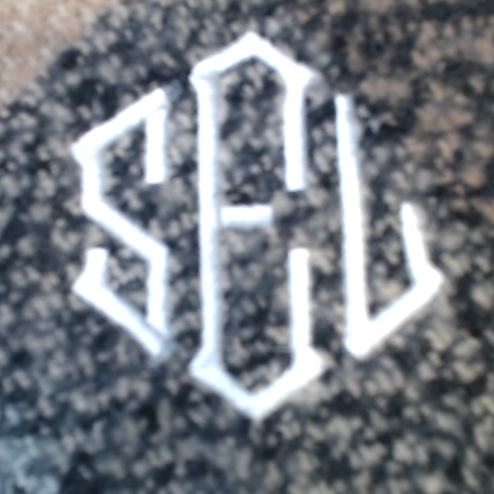 BLOOPER CLOTHING: Monogrammed Plaid Poncho