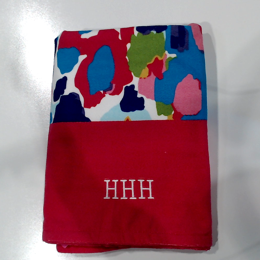 BLOOPER SWIM: Monogrammed Beach Towel