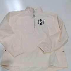 BLOOPER CLOTHING: Monogrammed Windbreaker Pullover