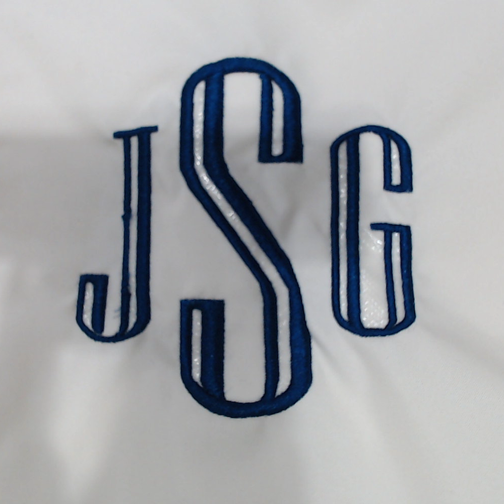 BLOOPER CLOTHING: Monogrammed Windbreaker Pullover
